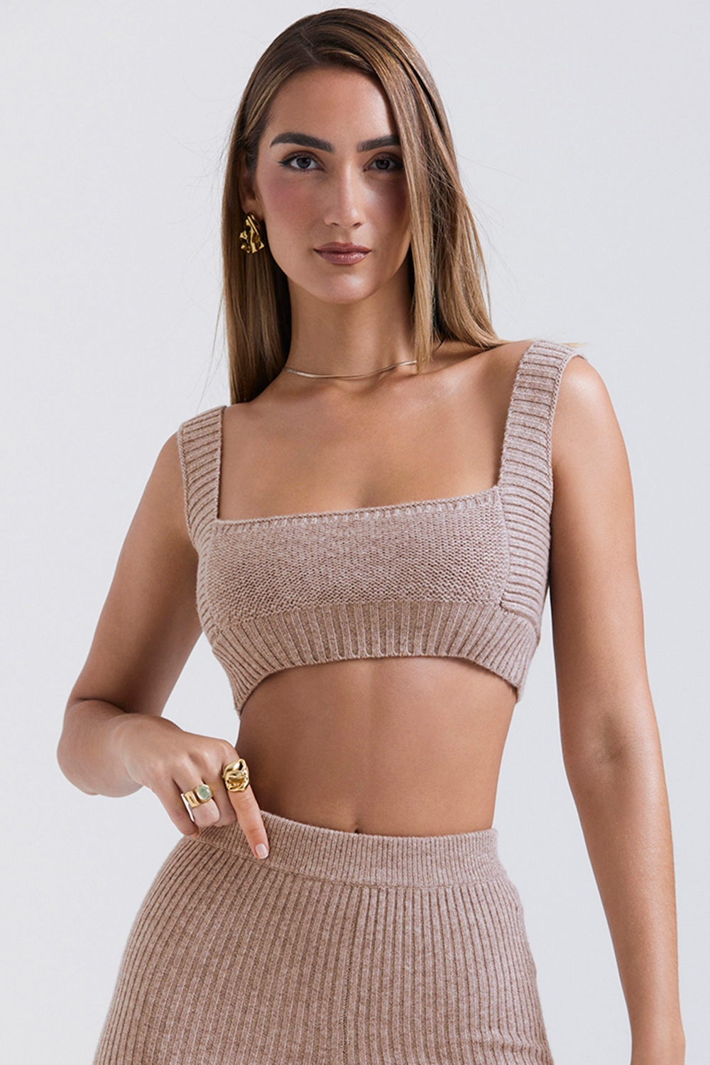 Adhara, Barley Natural Wool Bralette - SALE