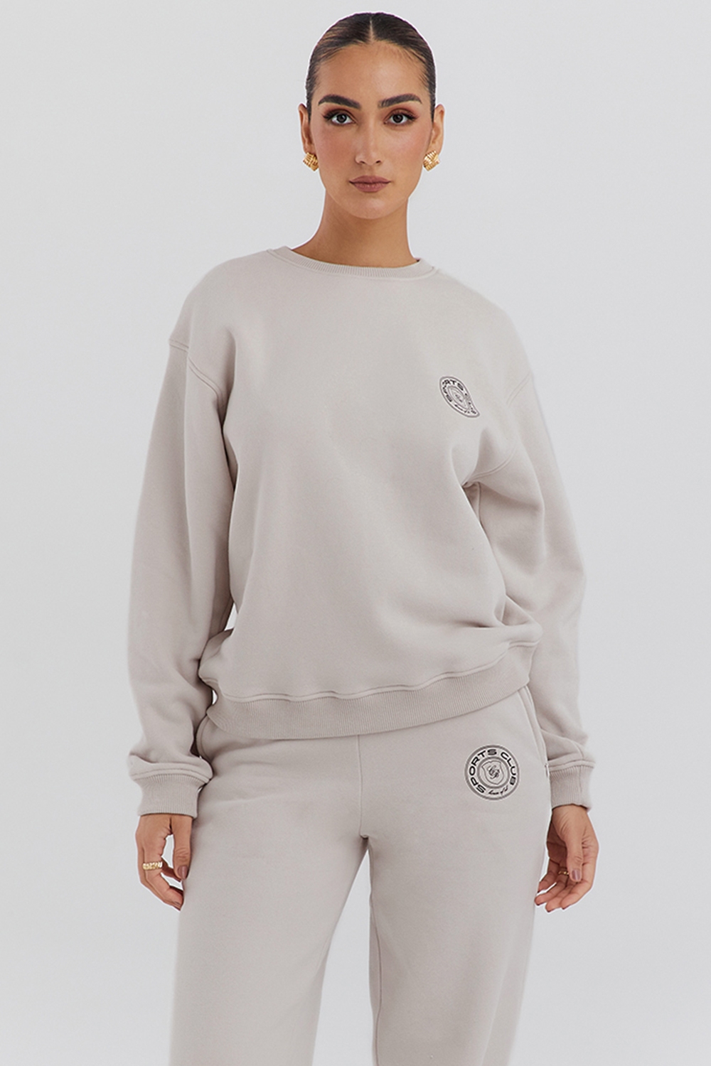 Haze, Cloud Crew Neck Sweatshirt