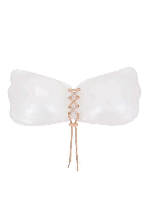 Silicon Push Up Invisible Bra - Transparent,