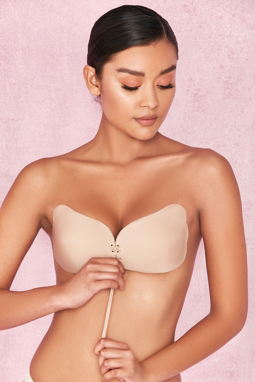 Ultra, Push Up Invisible Bra - Beige