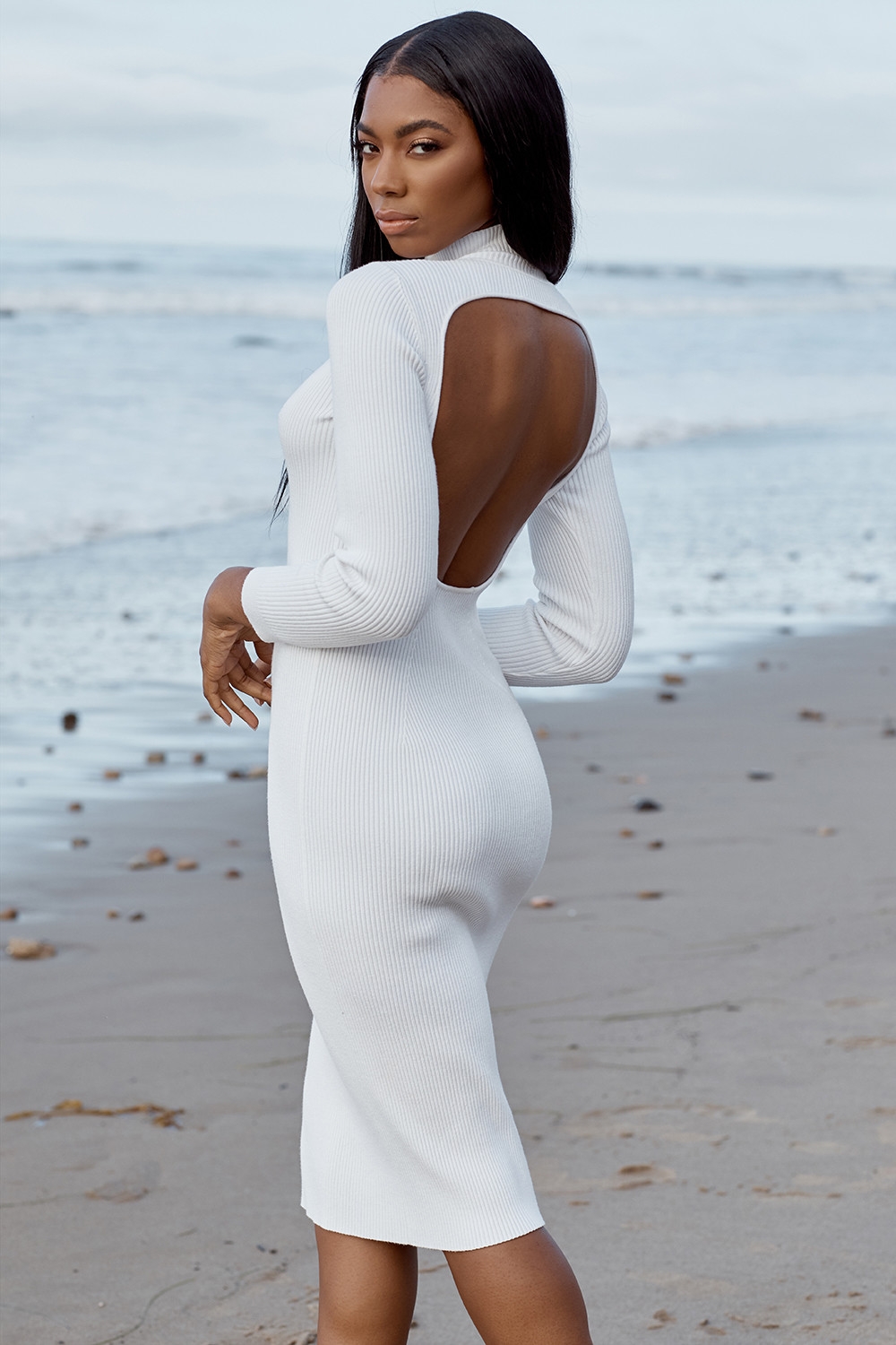 princess polly baby blue dress How to Wear a Bra with a Backless Dress (9 Clever Styles) main image 0