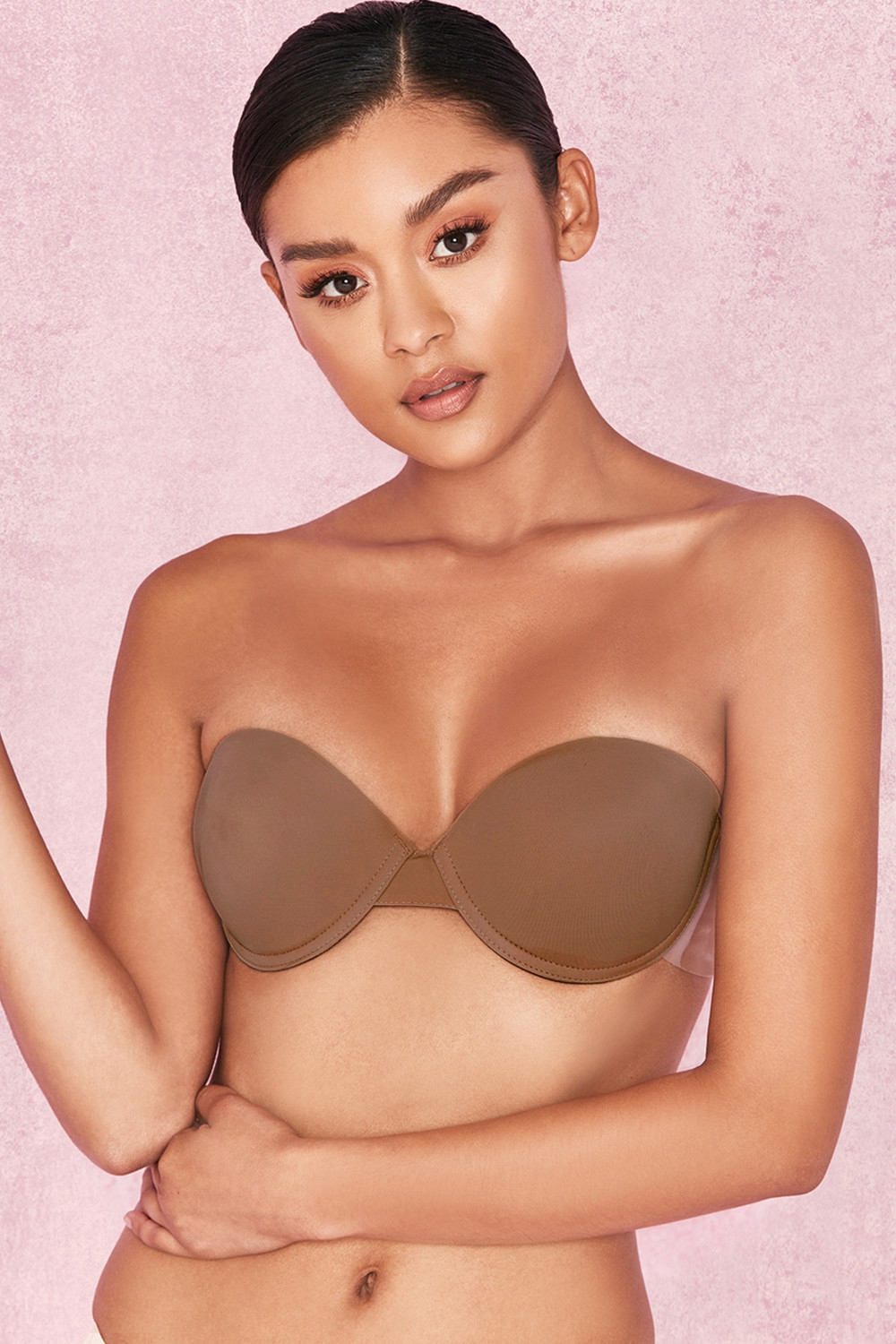 Boost Up, Ultimate Boost Invisible Bra - Caramel
