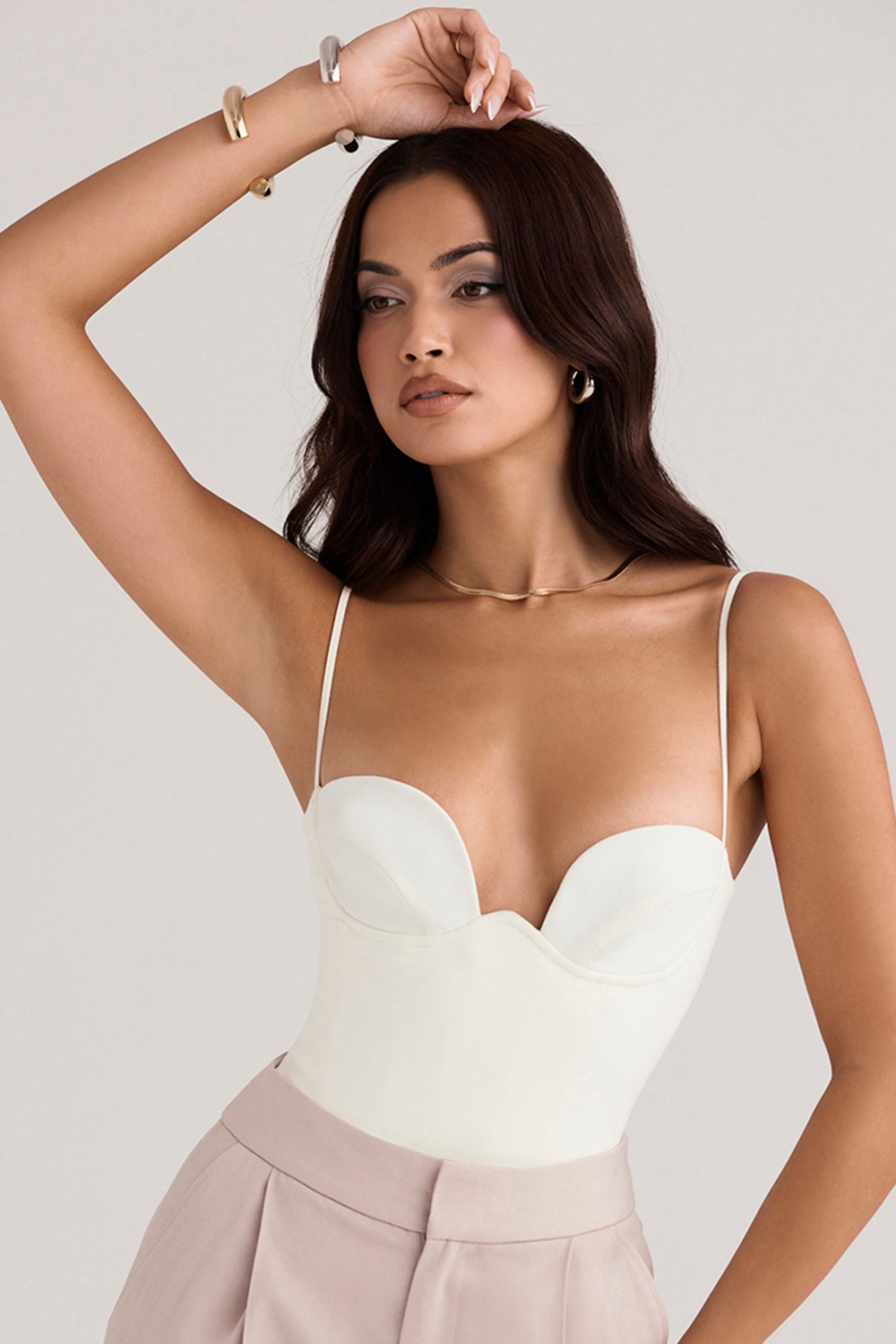 Avery, Ivory Underwired Bodysuit - SALE