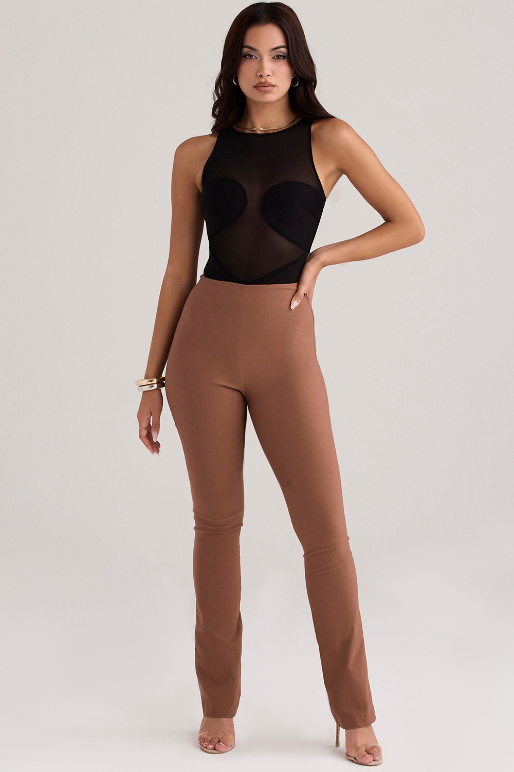 Laurel, Toast High Waisted Trousers