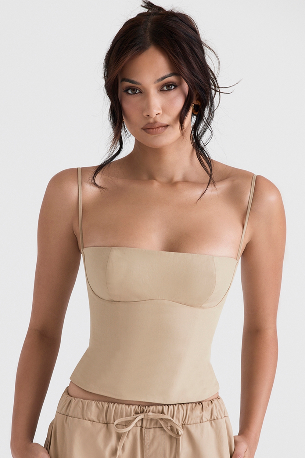 Audette, Camel Structured Corset