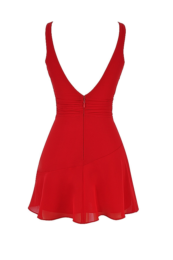 open lace back dress Cindy Lace Bodice Pleated Dress, Navy  Jolie Moi Retail