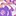 'Santorini' Violet Floral Tie Side Bikini Bottom