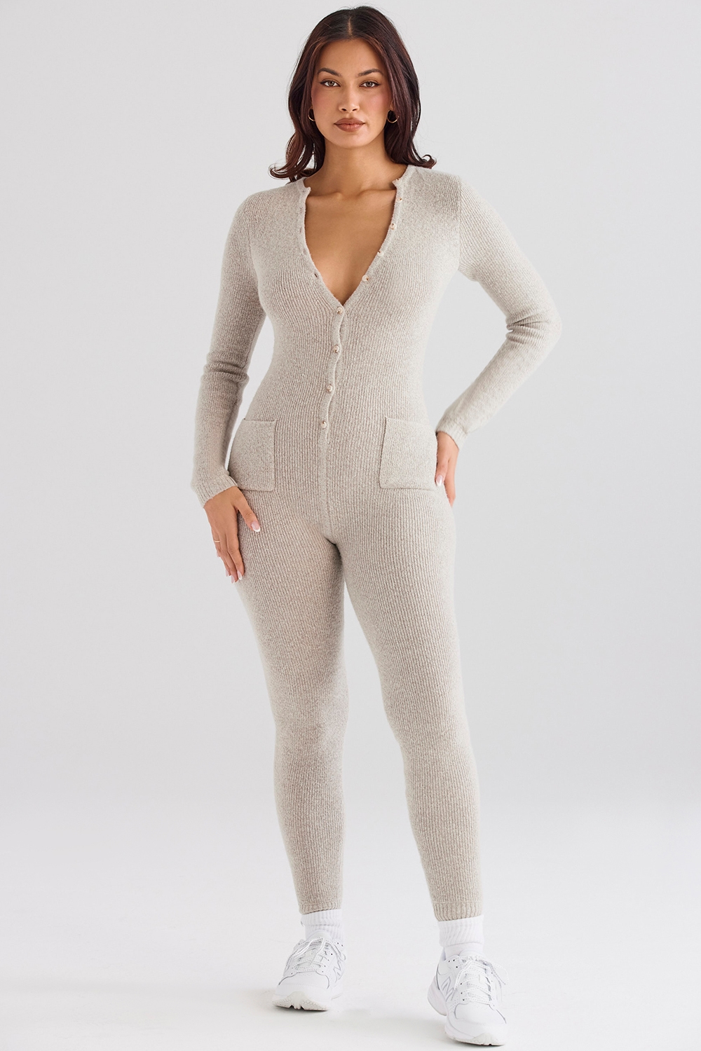 Tiggy Opal Marl Loungewear Jumpsuit