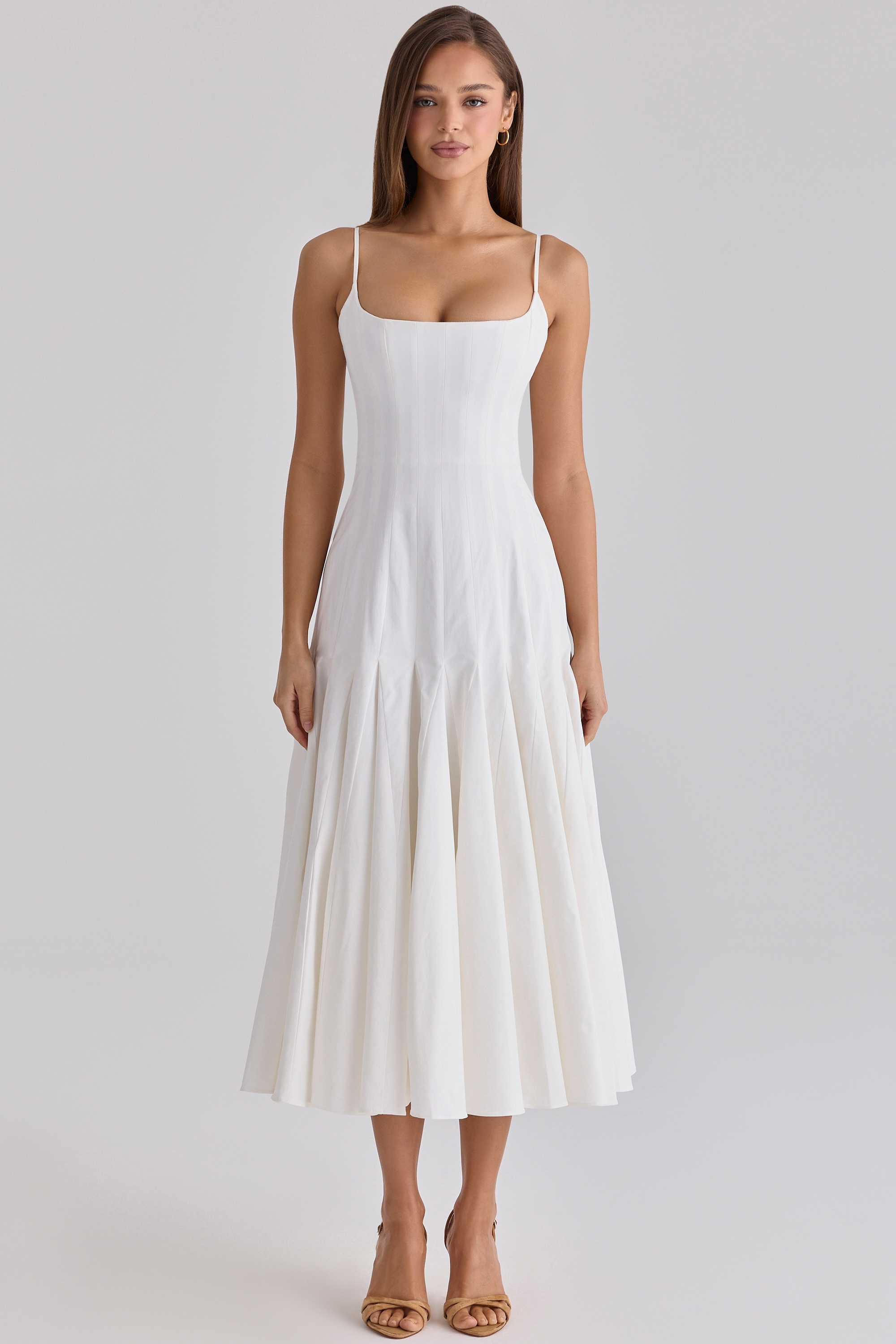 House of CB Graduation Dresses | Elegant White Graduation Midi House of CB Graduation Dresses | Elegant White Graduation Midi