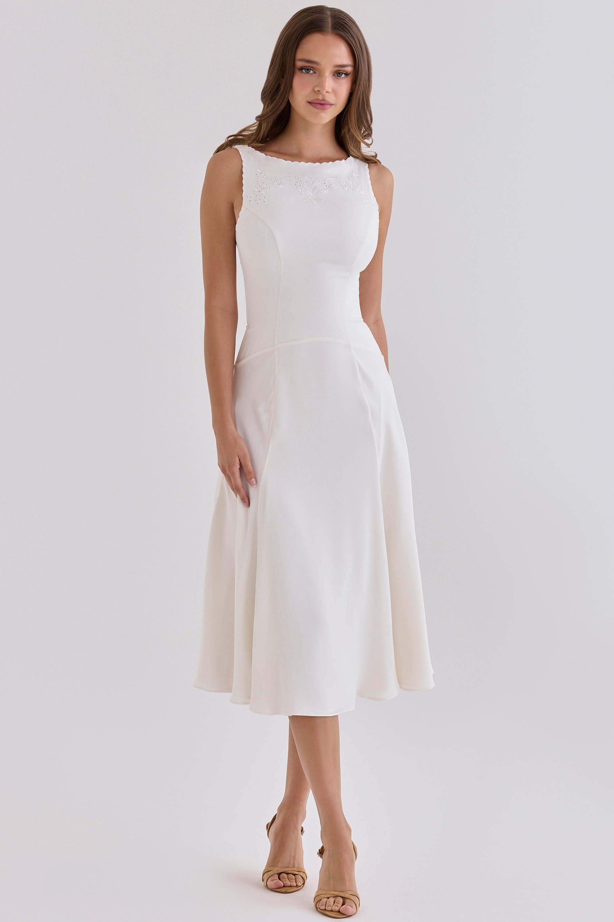 modest white graduation dresses Dress Under $100 White Grad Dresses for 2026